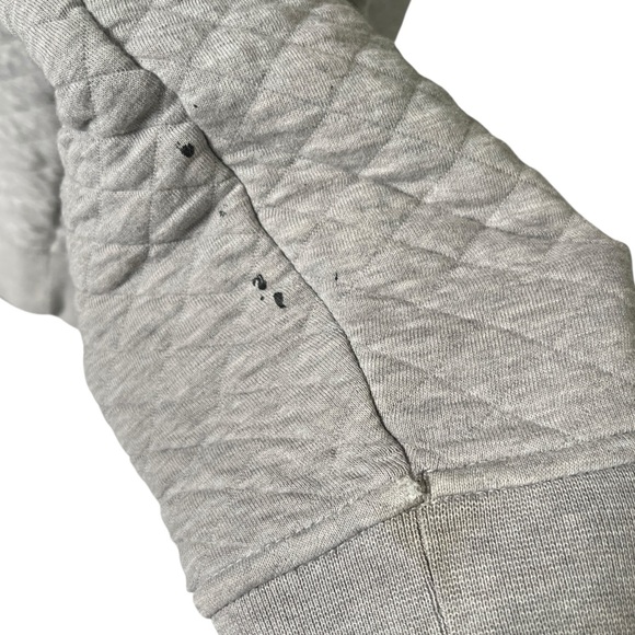 Patagonia Gray Organic Cotton Snap-T Pullover Quilted Outdoor Size Medium M - Picture 12 of 13
